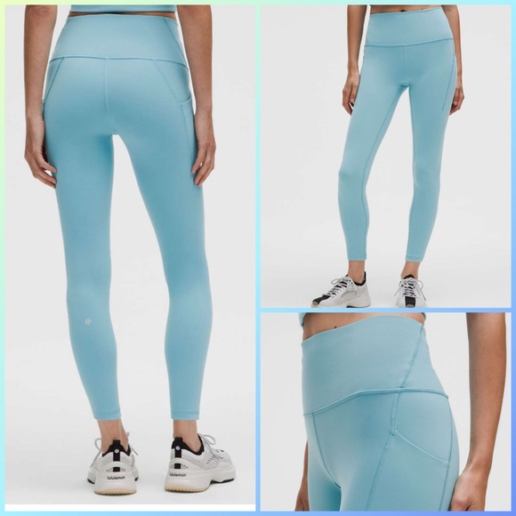 Lululemon Wunder Train High-Rise Tight with Pockets 25"
Washed Blue size 6 NWT - Picture 1 of 6